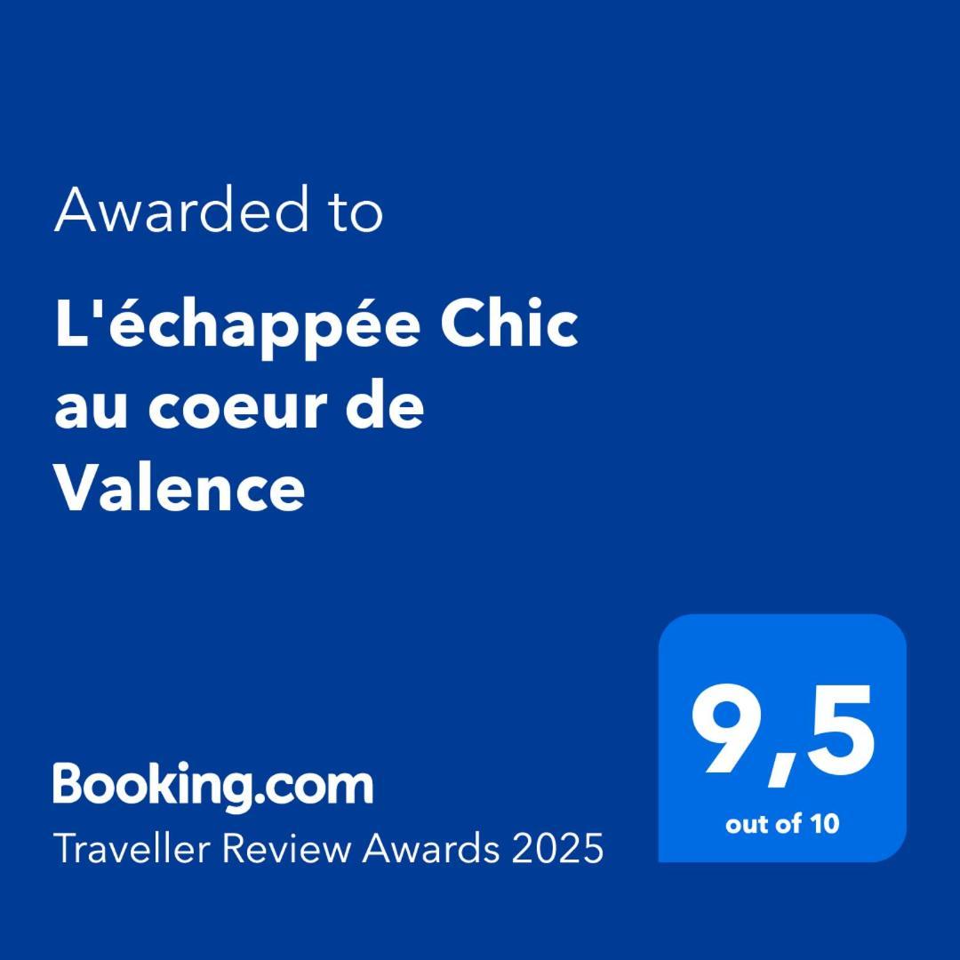L'Echappee Chic Au Coeur De Valence Lägenhet Valence  Exteriör bild